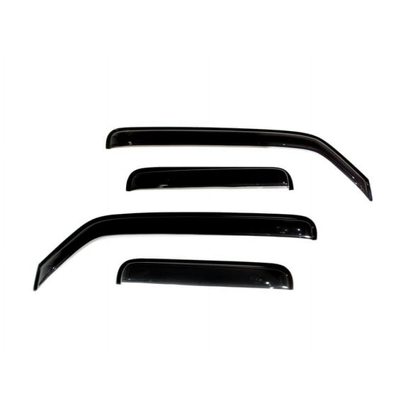 Auto Ventshade (AVS) by RealTruck Outside Mount Ventvisor / Window Deflectors Front & Rear Set 4 Pc. Set Compatible with 2003-2011 Honda Element