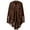 Coffee, variant on Cape Shawl for Women Solid Color Suede Hollow Out Medieval Cloak Western Style Laser Cut Triangle Poncho with Long Fringe Soft Comfortable Eye-Catching Evening Dress Shawl