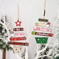 thumbnail image 3 of Christmas Wooden Pendant Hanging Door Decorations Xmas Tree Party Ornaments Wood, 3 of 4