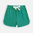 thumbnail image 5 of TOWED22 Youth Girls Athletic Shorts Quick Dry Active Shorts Big Girl Summer Sports Shorts for Running Dance Yoga（Green,18-24 M）, 5 of 5