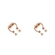 thumbnail image 4 of Jumpingount 5 pares de anillos de nariz falsos de acero inoxidable para el tabique, joyería para el cuerpo de piedra imán de roca, aro clásico, Oro rosa 2piezas, 4 of 6