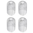 thumbnail image 1 of 4pcs Filtre de Garde de Gouttière en Acier Inoxydable Passoire Feuille Drain Couverture de Filet, 1 of 9