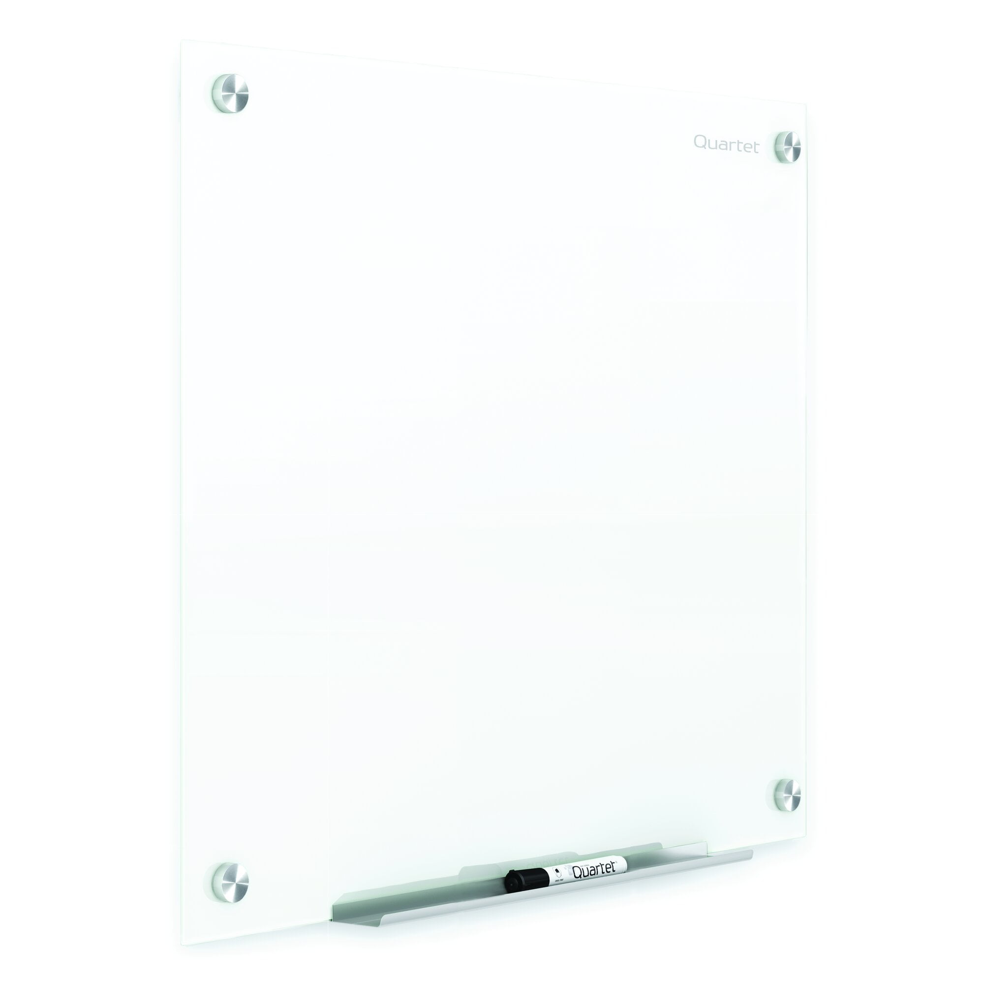 4 x 3 Feet White Surface Quartet Infinity Glass Magnetic Marker Board Frameless for sale online G4836W 