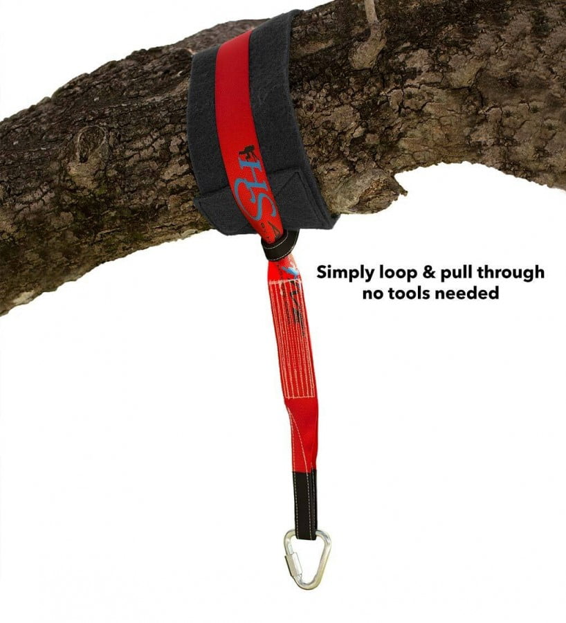 Extra Long 7 FT Adjustable Tree SWING Straps Hanging Kit Safe Hamm Black Small for sale online 