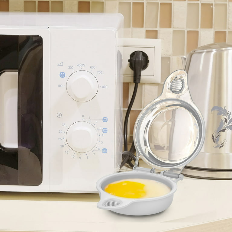 Microwave Egg Cooker Convenient Kitchen Cooking Fried Egg Tool 2