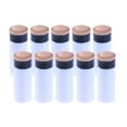 thumbnail image 1 of MasteelfCA 10pcs American Style Billiard Cue Ferrules and Tips Billiard Replacement Screw-on Tips with Pool Cue Stick Ferrules Hard Cue Tips (White and Brown), 1 of 7