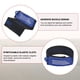 thumbnail image 4 of Correa para Pierna de Pantalón de Bicicleta Uxcell [4PCS] - Cintas de Seguridad para Pantalones para Uso en Ciclismo, Trote y Camping - [Azul-11.4 IN] Correderas de Pierna de Bicicleta, 4 of 6