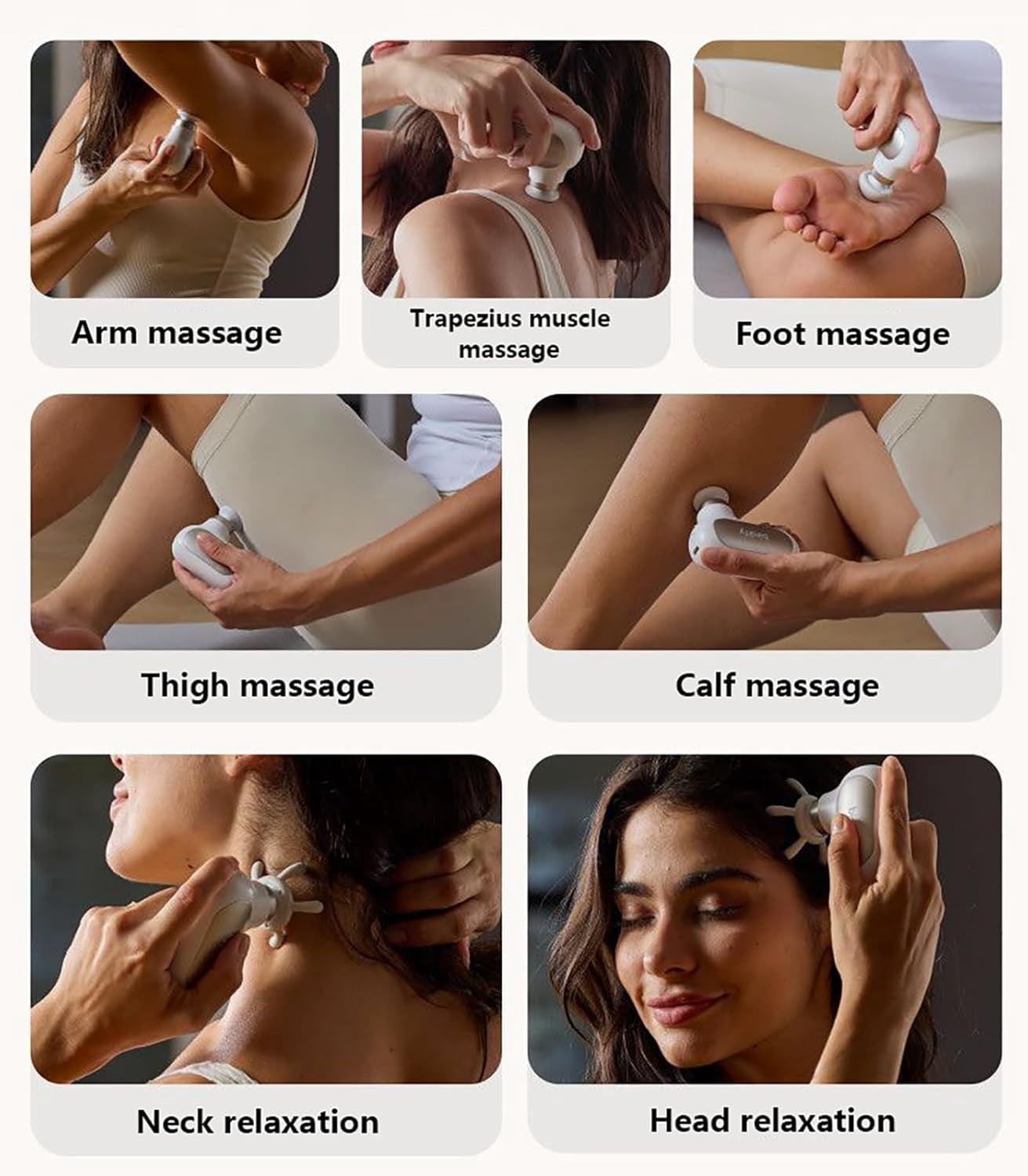 Mini Massage Gun – Percussion Handheld for Neck Lower Back Foot Shoulder Fascia, Travel Size, Best Gift for Parents Boyfriend Girlfriend