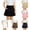 Black, variant on Pleated Skirt for Girls School Uniform Skirt Girls Pleated High Waist Stretch Casual Skirt with Pockets for Summer Wear Versatile School Outfit for Ages 5 to 14 Brown 7 Years,11 Years,Black