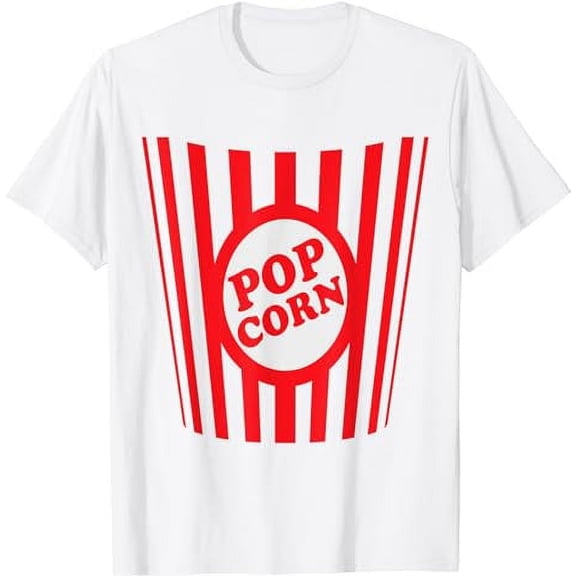 Popcorn Costume Popcorn Halloween Costume T-Shirt