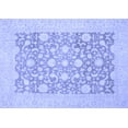 thumbnail image 1 of Ahgly Company Indoor Rectangle Oriental Blue Traditional Area Rugs, 2' x 3', 1 of 4