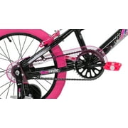 Kent Bicycles Sparkles Girls 18 Kids Bicycle, Black and Pink