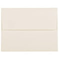 thumbnail image 2 of JAM Paper A2 Strathmore Invitation Envelopes, 4 3/8 x 5 3/4, Natural White Linen, 25/Pack, 2 of 4