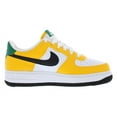 thumbnail image 2 of Nike Air Force 1 GS Girls Shoes Size 4.5, Color: University Gold/Black, 2 of 5