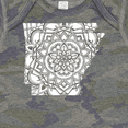 thumbnail image 4 of Inktastic Arkansas Silhouette Mandala Boys or Girls Baby Bodysuit, 4 of 5