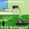 thumbnail image 4 of Power Strip APS de 8 salidas, 6 pies, con 3 USB (1 USB C), resistente al agua, color negro, 4 of 6
