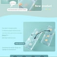 thumbnail image 4 of Transparent Unisex Anti-Fall PVC Eyeglasses Case Glasses Case Sunglasses Storage Box Myopia Glasses Cover 5, 4 of 8