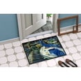 thumbnail image 2 of Night on the Docks Sailboat Door Mat, 2 of 4