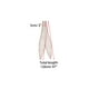 thumbnail image 3 of INSPIRE CHIC Women's Skinny Scarves Neckerchief Leaf Pattern Hair Band Khaki Leaf, 3 of 6