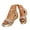 Gold, variant on Women's Braided Flat Sandals Arch Support Glitter Fashion Summer Shoes Platform Walking Shoes