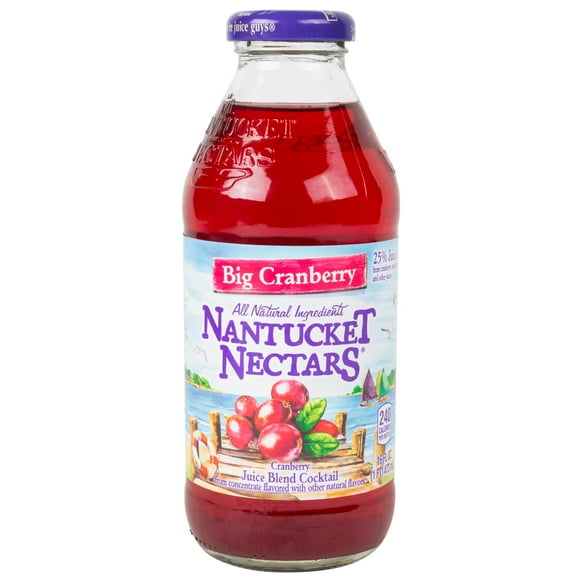 Nantucket Nectars 16 fl. oz. Big Cranberry Cocktail Juice Cocktail - 12/Case