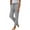 Gray, variant on Staron Spring Pants for Women Casual Straight Leg Trousers Linen Cotton Solid Color Tie Waist Ankle-Length Relaxed Comfy Lounge Wear, Gray XL