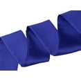thumbnail image 4 of Bufanda flaca de mujer Color sólido Bufandas largas puras Pañuelo para el cuello Azul real 196*5cm/77.17*1.97 inches(L*W), 4 of 5