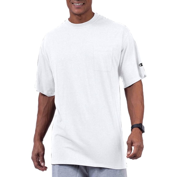 Champion Men's Big & Tall Classic Cotton Jersey Pocket T-Shirt, Sizes 2XT - 5XL