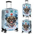 thumbnail image 2 of Just a Certified Nursing Assistant Cna Who Loves Her Pug Travel Luggage Cover Dog Lover Gifts Suitcase Dust Protective Decor - 00003, 2 of 5
