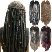 SEGO Handmade Dreadlocks Extensions Hip-Hop Style Synthetic Dreadlocks Hair For Women