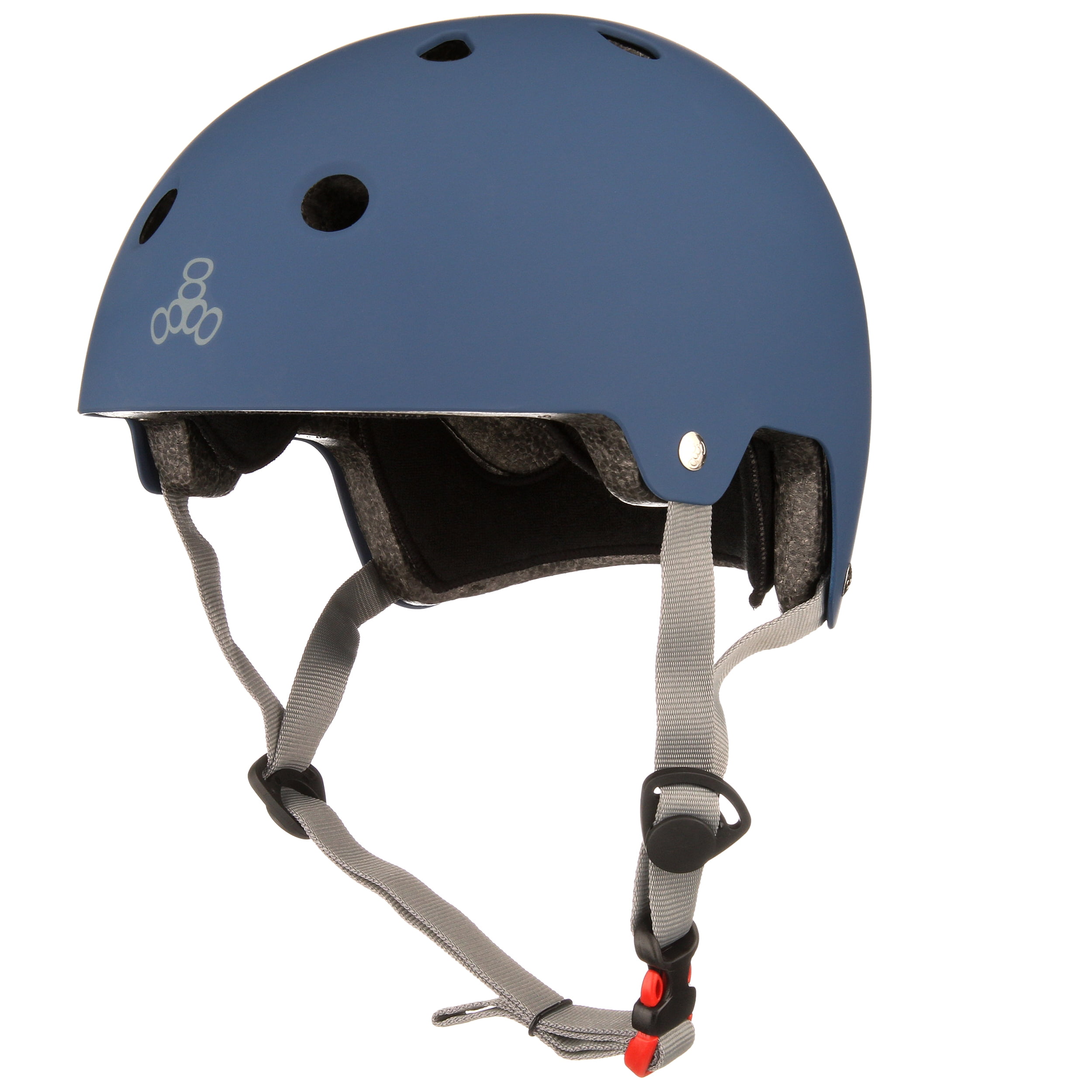 "Triple Eight Dual Certified Helmet Blue Rb XS/S"