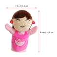 thumbnail image 3 of Shisuyan Hand Puppet Pink Fabric 1Pc 9.8X7.5X1.2In, 3 of 8