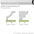 thumbnail image 6 of 2 1/8"H x 7/8"P x 94 1/2"L Emery Panel Moulding, 6 of 10