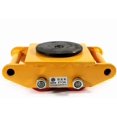 thumbnail image 4 of Machinery Mover Dolly Skate Roller  Machine with Steel Rollers Cap 360 Degree Rotation (6T 13200LB, Yellow), 4 of 18