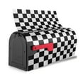 thumbnail image 4 of PHELIKA Black and White Marble Chessboard Magnetic Mailbox Covers Standard Size 25.5"H x 21"W, 4 of 8