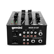 Gemini Sound MXR-01BT Gemini Audio Equipment MXR-01BT 2-Channel Professional Mixers Bluetooth Input DJ Gift