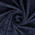 thumbnail image 2 of Zelouf Logan Stretch Lace W Glitter  , Sewing, DIY, Crafts Fabric by the Yard, Navy Flower, 3 Yard, 2 of 3