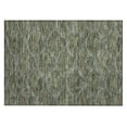 thumbnail image 2 of Addison Rugs Chantille Indoor/Outdoor Transitional Geometric, Abstract Olive Washable Rectangle Rug, 1'8" x 2'6", 2 of 6