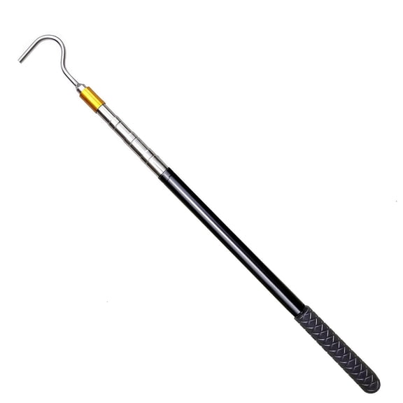 Universals Awning Extension Rod NonSlip Grip Portable Awning Opening Rod Retractable Poles Stainless Steel Pull Rods