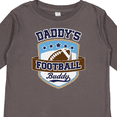 thumbnail image 4 of Inktastic Daddy Football Buddy Boys or Girls Long Sleeve Toddler T-Shirt, 4 of 5