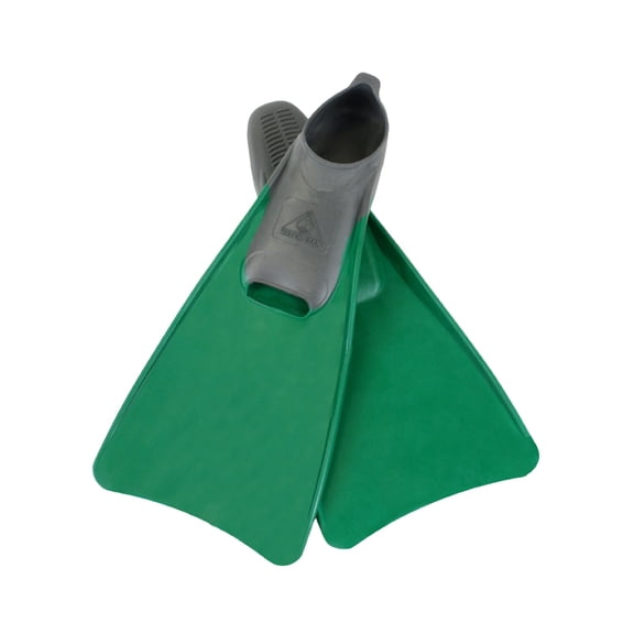 Water Gear 412 Water Gear Swim Fins-Green Fin Size: 5-7