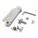 thumbnail image 1 of Bisagra de soporte de tapa de cierre lento, tapa plegable, soporte de tapa, ajustable, tapa aleatoria Plata, 1 of 9