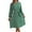 Green, variant on abtuhar Womens Summer Dresses,Women's Fall New Casual Long Sleeve Floral Hem Pleated Skirt Plus Size Dresses,Dark Blue