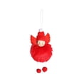 thumbnail image 2 of Adorno Navideño Colgante de Muñeca, Rojo, Poliéster, 17,8 X 12 X 5,8 Cm, Decoración Festiva para Fiestas, 25 G - Sku Yyz251028003Rd, 2 of 6
