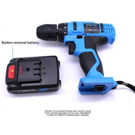 Rechargeable Electric Drill Cordless Screwdriver Set Mini Multi-functional Household