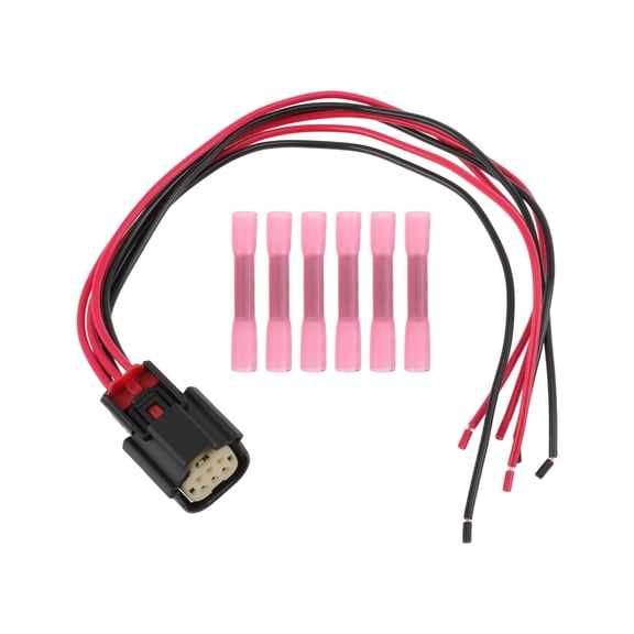 Kit de reparación de cable de faros Unique Bargains No.334720606 para Ford F-150 2016-2020 Luz trasera faro enchufe 6 terminales 20cm/7.87" 1 juego