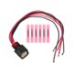 thumbnail image 1 of Kit de reparación de cable de faros Unique Bargains No.334720606 para Ford F-150 2016-2020 Luz trasera faro enchufe 6 terminales 20cm/7.87" 1 juego, 1 of 7
