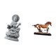 thumbnail image 5 of Estatua De Caballo Guan Yin, Figura Coleccionable De Feng Shui, Escultura Artística De Buda Femenino, Adorno Para Pasillo Interior, Mesa, Centro De Mesa, Decoración De Escritorio,, 5 of 8