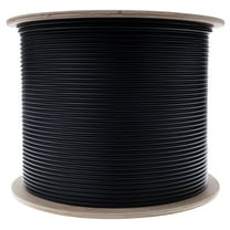 Cable Wholesale 10F3-306NH 0.4 in. Black 6 Fiber Multimode Indoor & Outdoor Fiber Optic Cable - 10 Gbit & Riser Rated, 1000 ft.