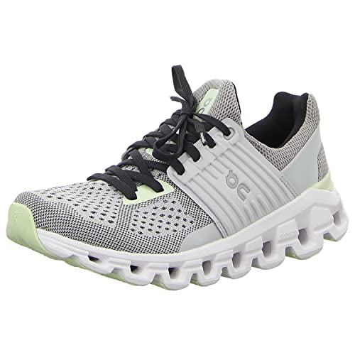 On Women's Cloudswift PR Sneakers, Alloy | Glacier, Grey, 5.5 Medium US